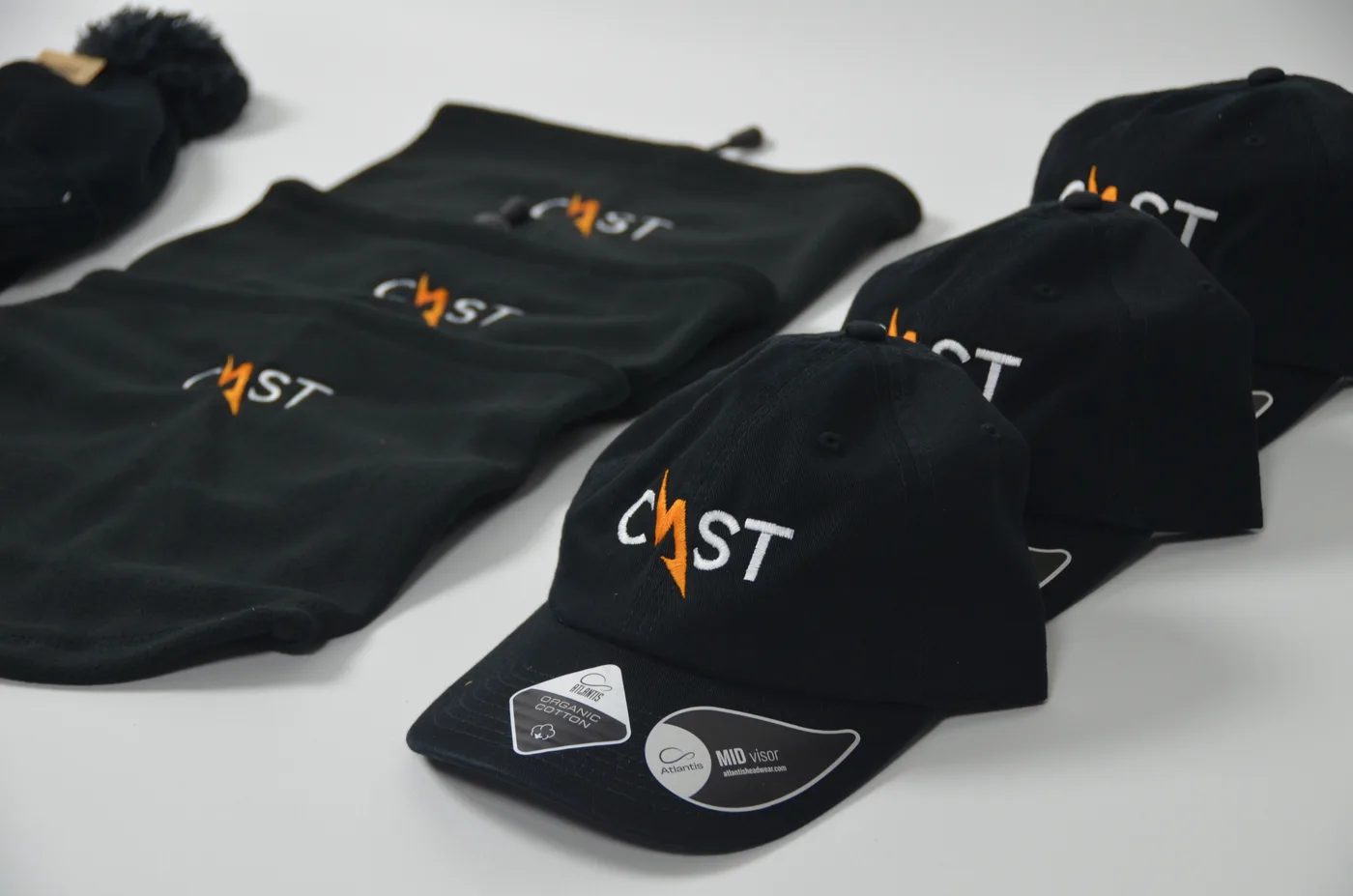 Bedrijfskledij, petten en polo’s met branding